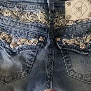 Miss Me Signature Rise Boot Cut Jeans Size 26